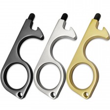 Touch Free Door Opener Can Opener with Rubber Stylus